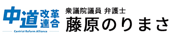 中道改革連合  愛知10区 藤原のりまさ『最強福祉国家』